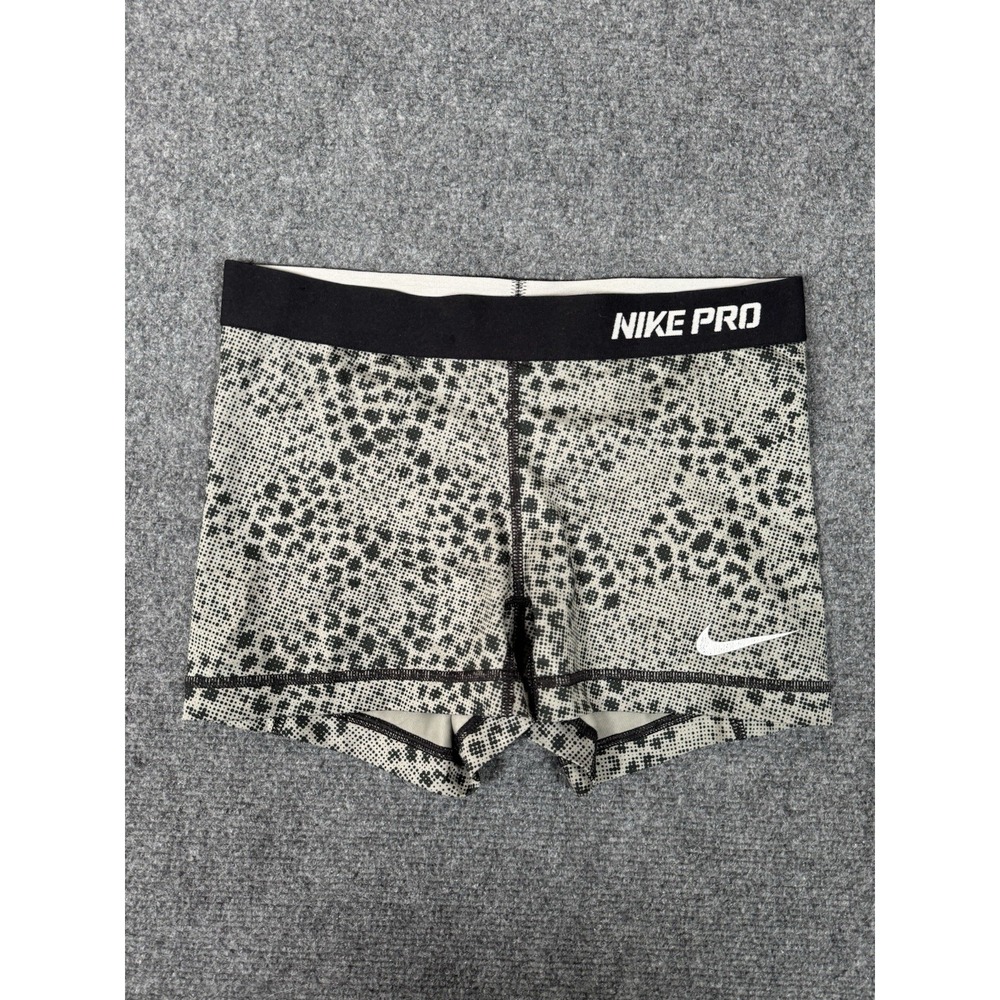 Nike Pro Dri-Fit Compression Shorts Womens‎ Small Green Yoga Gym 3" EUC